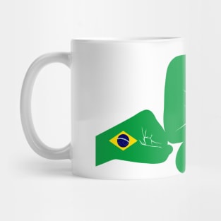 Brazil Baby Fist Bump Patriot Flag Series Mug